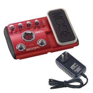 Zoom B2.1U Bass Multi Effects Pedal With PSU AC Adaptor